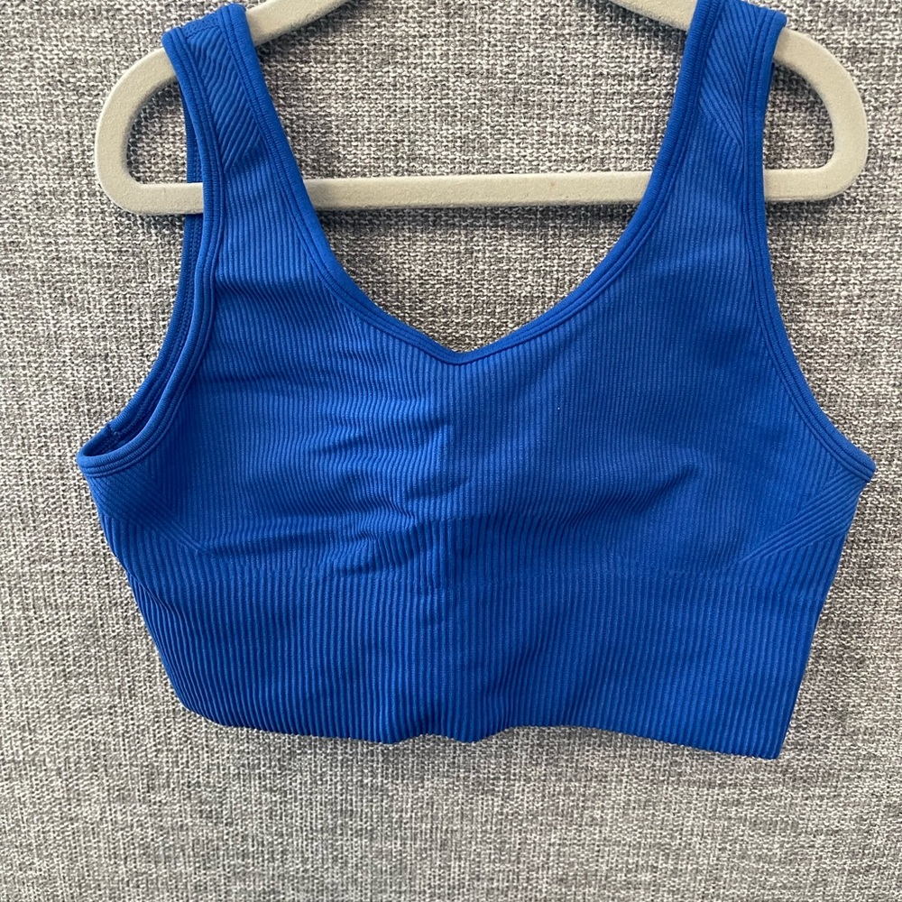 JoyLab Vibrant Blue Activewear Top
